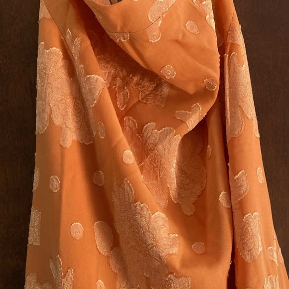 Orange floral size small dress in excellent condition - Picture 3 of 5